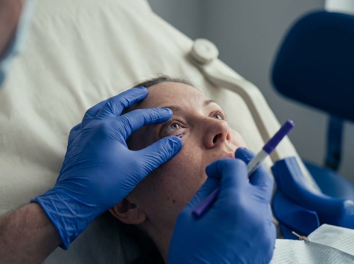 Lower blepharoplasty at CFH